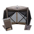 Gazelle G5 Pop-Up Portable 5-Sided Gazebo Screen Tent - Desert Sand
